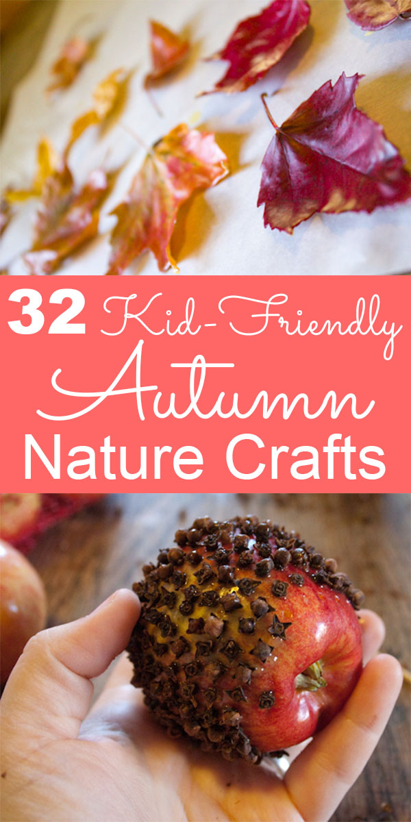 Nature's bounty is always extra generous in the fall. Make the most of it with these kid-friendly nature crafts for autumn!