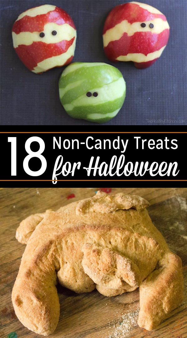 If you're looking to add a little variety to a class party or trick-or-treat night, check out this list of non-candy Halloween treats that are still homemade, super fun and SUPER special.