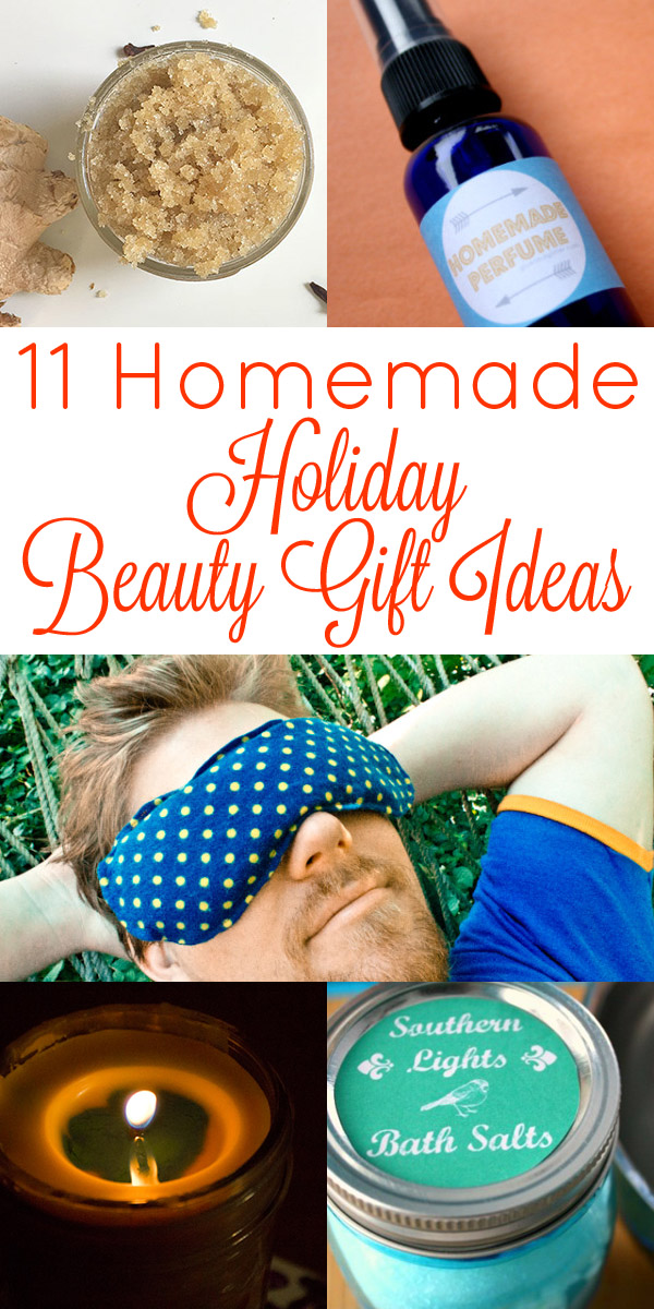 Treat the folks on your holiday list to some DIY beauty gifts! 