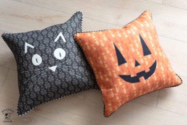 Halloween Pillows from Polkadot Chair
