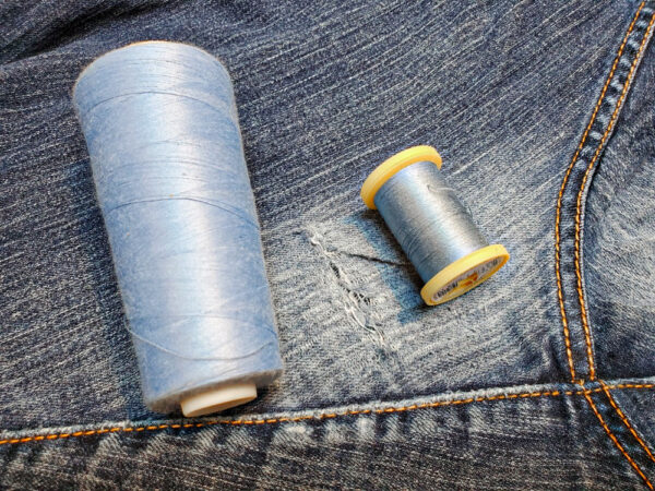 What You'll Need to Mend Jeans