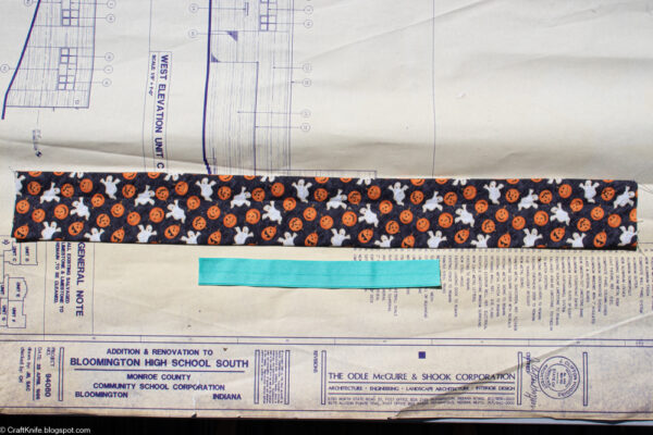 Measure and cut fabric