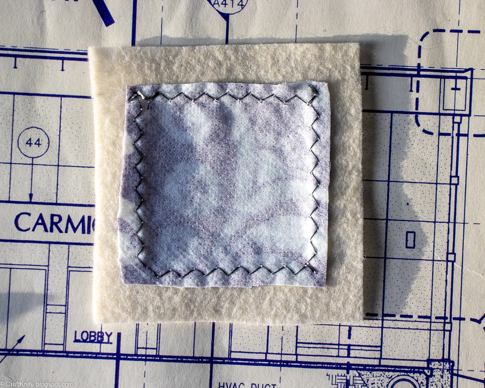 Easy Stashbusing Project: Scrap Fabric and Felt Memory Game