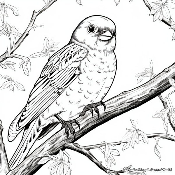 Audubon Bird Coloring Pages - Free &amp; Printable!