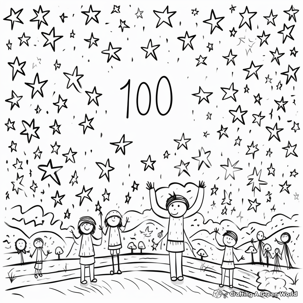 100th Day Of School Coloring Pages Free Printable 100th Day Of School Coloring Pages Free Printable