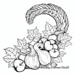 A Cornucopia of Fall Produce Coloring Pages 4