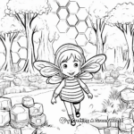 A Forest of Honeycomb Coloring Pages 2