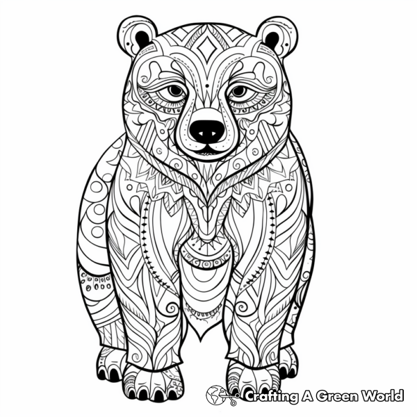 Black Bear Coloring Pages - Free & Printable!