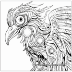 Abstract Atrociraptor Coloring Pages for Artists 3