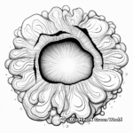 Abstract Geode Art Coloring Pages 2