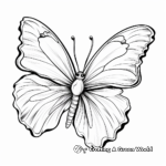 Action-Packed Butterfly and Hibiscus Flower Coloring Pages 4