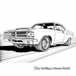Action-Packed Plymouth Road Runner Coloring Pages 1