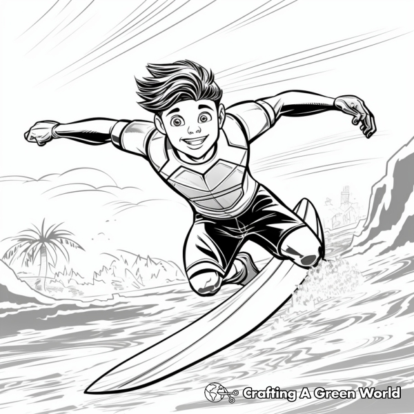 Beach Coloring Pages - Free & Printable!