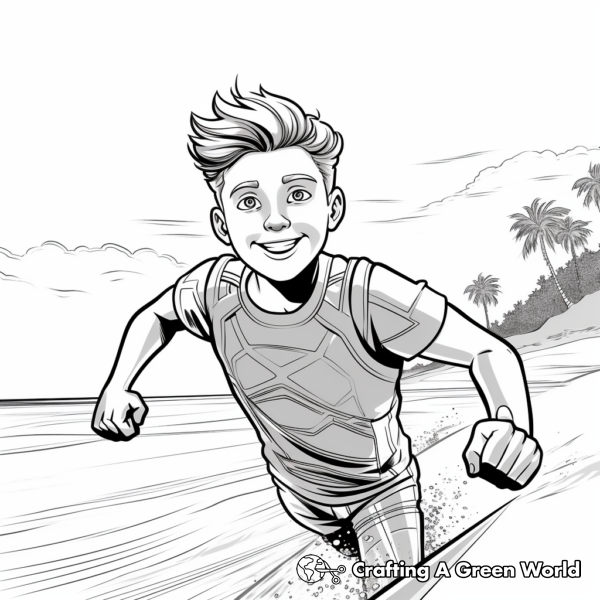 Beach Coloring Pages - Free & Printable!