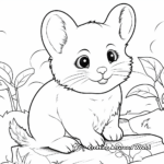 Active Chinchilla Coloring Pages 2