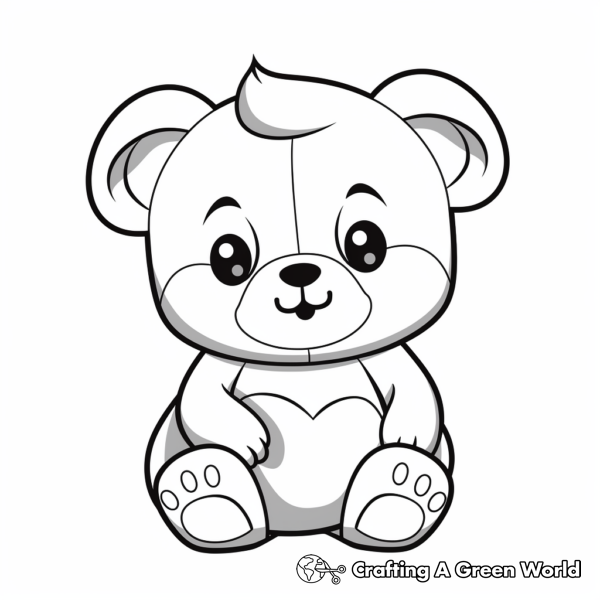 Teddy Bear Coloring Pages - Free &amp; Printable!