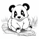 Adorable Badger Cub Coloring Pages 2