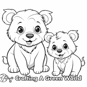 Black Bear Coloring Pages - Free & Printable!