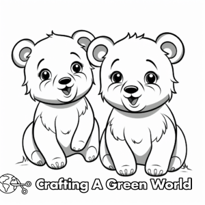 Black Bear Coloring Pages - Free & Printable!