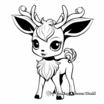Adorable Deerling Coloring Pages for Kids 3