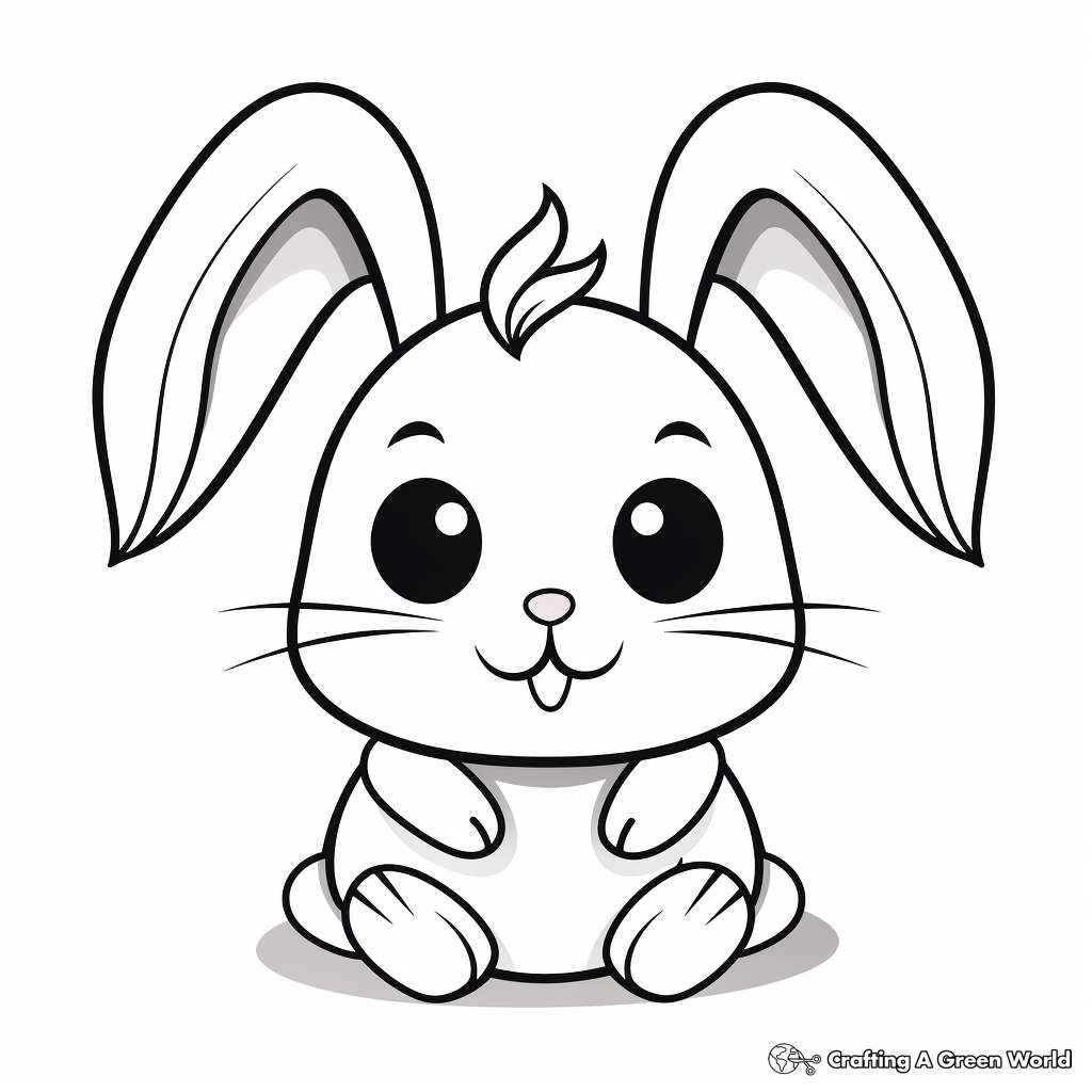 Printable Bunny Coloring Page Prntbl concejomunicipaldechinu gov co