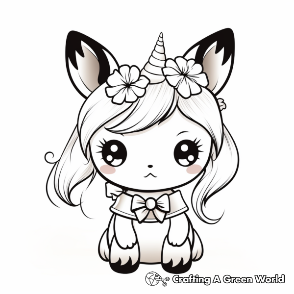 Kawaii Aesthetic Coloring Pages - Free & Printable!