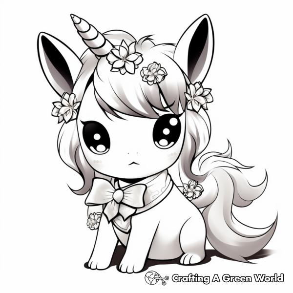Kawaii Aesthetic Coloring Pages - Free & Printable!