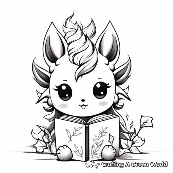 Kawaii Aesthetic Coloring Pages - Free & Printable!