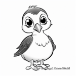 Adorable Puffin Coloring Pages for Kids 4