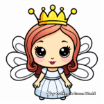 Adorable Queen Bee and Bumblebee Coloring Pages 4