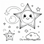 Adorable Star Patterns Coloring Pages 4