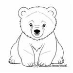 Adorable Wombat Coloring Pages 1