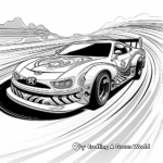 Adrenaline-Pumping Nascar Racing Car Coloring Pages 2