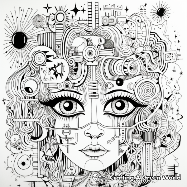 Hard Coloring Pages - Free & Printable!