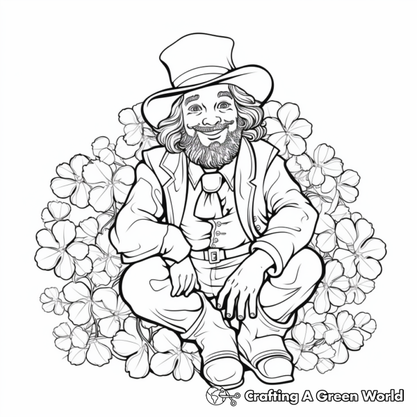 St Patrick's Coloring Pages For Adults - Free &amp; Printable!