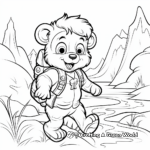 Adventure Beaver Coloring Pages 1