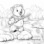 Adventure Beaver Coloring Pages 3