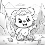 Adventure-filled Gummy Bear Coloring Pages 2