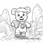 Adventure-filled Gummy Bear Coloring Pages 3