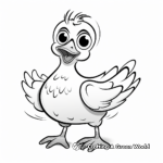 Adventurous Dodo Bird Coloring Pages 3