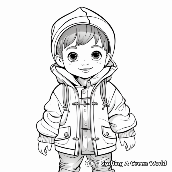 Jacket Coloring Pages - Free & Printable!