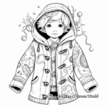 Adventurous Outdoor Jacket Coloring Pages 4