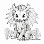 Aesthetic Coloring Pages of Legendary Mythical Creatures 1
