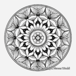 Aesthetic Mandala Coloring Pages for Tranquility 3