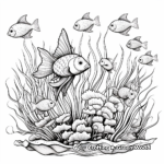 Amazing Aquatic Life Coloring Pages 1