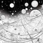 Amazing Cosmic Web Galaxy Coloring Pages 3