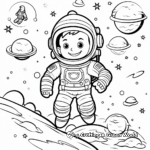 Amazing Space-Themed Coloring Pages 2
