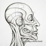 Anatomy-Based Human Nose Coloring Pages 3