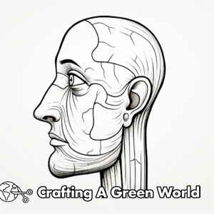 Nose Coloring Pages - Free &amp; Printable!