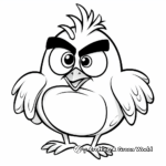 Angry Birds Themed Coloring Pages for Fans 1